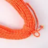 Corda Paracord 5mm Sete Fios Tecida à Mão 2m Material Artesanal DIY para Tecelagem de Pulseiras e Cordas Coloridas Trançadas