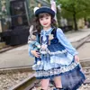 Vestido de Coneja Judy Policía de Zootopia para Niñas, Primavera y Otoño, Vestido de Cumpleaños Lolita, Vestido de Princesa