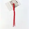 Chaveiro de pingente de corda trançada artesanal estilo miu, pingente de paracord, acessório personalizado, corda trançada colorida retrô