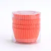 Fabricantes transfronterizos de moldes para hornear de papel para pasteles redondos con impresión 100%, resistentes a altas temperaturas y a prueba de aceite.