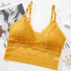 Almohadillas de Sujetador Inalámbrico Sin Costuras Transfronterizas, Banda de Encaje, Espalda Hermosa, Sujetador Push-Up para Mujer con Almohadillas