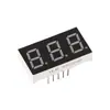 Pantalla LED digital de 0.4 pulgadas, 3 dígitos, monocromática roja, co-Yin co-Yang, modelo de pantalla digital, fabricantes de tubos digitales, venta al por mayor