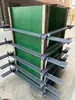 Fixadores de Fivela para Coluna Quadrada, Fivelas Quadradas e Redondas, Peças de Reforço para Coluna Quadrada, Reforço de Parede de Cisalhamento, Reforço de Coluna, Fivelas Quadradas Galvanizadas para Coluna