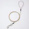 1.8 metros correa para mascotas correa para perro cachorro pequeño paseo de perro entrenamiento de perros perro perro grande material de cuerda de alambre cadena para perros