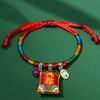 Pulsera de Cuerda Colorida Tejida a Mano Zongzi Festival del Bote Dragón Pulsera Nuevo Étnico Chino Cuerda Roja Adulto Niños Color