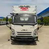 Camión Refrigerado con Compartimentos de Acero Inoxidable para Transporte de Carne Fresca, Vehículo de Cadena de Frío Fácil de Limpiar