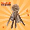 Brinquedo para Gato Bola de Pelo de Coelho Giratória Autoentretenimento Alívio do Tédio Vara de Brincar para Gato Bola Automática para Provocar Gato Brinquedo para Gato Suprimentos para Gato