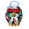 Comércio exterior Moda Primavera e Outono novo moletom impressão digital 3D masculino e feminino solto Esportes Uniforme de Baseball suéter moderno
