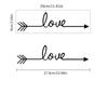 PH-QT1113 Pegatinas de amor creativas transfronterizas, pegatinas decorativas para espejo, pegatinas de pared para sala de estar y dormitorio, autoadhesivas
