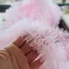 Falda Tutú de Malla de 6 cm Encaje Falda de Princesa para Pastel Dobladillo Puños Encaje Cinturón de Encaje Falda Accesorios Hechos a Mano