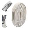 Hebilla de Cordón Elástico Perezoso de 8 mm Sin Atar Cordón de Zapato Elástico de 8 mm de Ancho para Hombres y Niños Sujetador Sin Atar