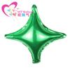 Balão de Alumínio Estrela de Quatro Pontas de 10 polegadas Decoração para Festa de Aniversário de Bebê Arranjo para Celebração de Casamento Balão Atacado de 9 Cores