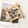 Piedra Cabujón de Cristal Negra Natural Personalizada para Anillo, con Base Puntiaguda, Base Plana, Cuadrado Alargado, Esquinas Redondeadas, Forma de Cojín, Ovalada, Superficie Lisa, Facetada