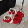 Cordones de Bloque de Color Nuevos Ropa Exterior para Mujer Retro Versátil Cómodos Zapatos Deportivos Casuales de Moda 2026 Modernos Zapatos de Entrenamiento Dobles Alemanes
