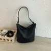 Bolso bandolera de cuero aceitado vintage para mujer, estilo otoño, tejido a mano, nicho de moda de lujo ligero, bolso de hombro bandolera para mujer, transfronterizo