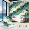 Adesivos de Parede Mármore Autoadesivos Azulejo de Imitação Adesivos de Parede Banheiro Sala de Estar Painéis de Parede Feios Papel de Parede à Prova d'Água e de Umidade Transfronteiriço