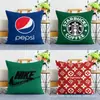 Almohadas con Logo Personalizado, Cojines Decorativos de Amazon, Cojines para Sofá, Fundas para Cojines Lumbares, Almohadas Multifuncionales de Doble Uso, Hecho a Medida