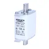 Zhongyu Fusible de Bajo Voltaje NT00 125A Núcleo de Fusible Núcleo de Fusible Fusible Cerámico RT16-00 Núcleo de Fusible
