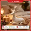 Adorno Escultura de Alce Impreso en 3D Venta Caliente Transfronteriza Estilo Minimalista Europeo Adecuado para Decoración de Festival de Cabaña