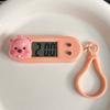 Reloj colgante pequeño lindo de dibujos animados, reloj electrónico mini portátil, reloj de horario para examen de estudiante, clase, venta al por mayor