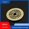 Latão antigo Yongtongbao antigo pequeno punho pingente cabaça DIY chaveiro enfeites de latão pingente de cobre atacado