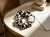 Scrunchies Xadrez Desenho Animado DIY Elásticos de Cabelo Fofos Estilo Retro Coreano para Mulheres, Suprimentos para Loja de Acessórios, Direto da Fábrica