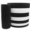 Banda Elástica de Ganchillo Blanca y Negra Gruesa y Delgada Tejido Plano Malla Elástica Alta Banda Elástica 0.3cm-10cm de Ancho En Stock Entrega Rápida