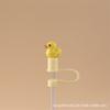 Tapón antipolvo para pajita de vidrio de 8/10/12 mm, tapa de silicona para pajita, tapa para pajita Stanley 40o