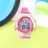 Reloj despertador para niños Reloj electrónico Reloj para mujer Moda moderna Chica Impermeable Luminoso Deportivo Multifuncional Reloj electrónico para mujer En stock
