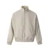 Mdag Chaqueta Gruesa de Lana de Cordero con Forro Polar Estilo Retro Americano Cuello Alto Ropa de Abrigo de Algodón Invierno Casual Simple Estilo Pareja