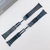 Adecuado para correas de Apple Watch para Apple Watch Series 1-12/Ultra 3/Se 3, Correa de acero con un eslabón y tres eslabones, Desmontable lateralmente