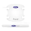 Protector Universal de Manija de Puerta de Coche, Tira Protectora Transparente Invisible, Tira Anticolisión Adhesiva para Borde de Manija de Puerta, Pegatina Antiarañazos