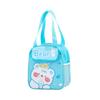 Bolsa de Almuerzo Portátil, Bolsa de Lonchera de Dibujos Animados, Bolsa de Almuerzo para Llevar Comida Fuera, Niños, Estudiantes, Niños Pequeños, Jardín de Infantes, Bolsa de Hielo Aislante
