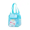 Bolsa de almuerzo impermeable gruesa de dibujos animados para mascotas lindas, lonchera térmica aislada para niños, bolsa de almuerzo, bolso de mano, ventas directas de fábrica