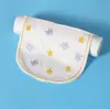 Ropa de sudoración para bebé Ropa de sudoración para niños Guardería Niños y Niñas Dibujos Animados Bebé Bordado Guía Única Almohadilla de Algodón Húmedo