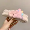 Diadema de Peluche para Lavado Facial para Mujeres, Antideslizante, Sin Marcas, Diseño Lindo y de Alta Gama Personalizable, Adecuada para Aplicar Mascarillas Faciales y Maquillaje, Resistente a la Humedad