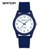 Sanda 6088L Reloj de Cuarzo de Pareja para Transmisión en Vivo Pequeño Fresco Moderno Ocio al Aire Libre Creativo Reloj para Estudiantes Hombres y Mujeres Sin