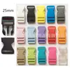 Hebilla Colorida de 25 mm Hebilla de Plástico Hebilla de Seguridad Hebilla Mosquetón Hebilla Hebilla para Accesorios de Equipaje