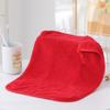 Toalha de flanela coral dupla camada toalha absorvente pano sanitário de cozinha toalha de limpeza multifuncional para a vida 30*40 fabricantes