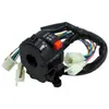 Accesorios para Motocicleta Faro Curvo Coche Wave110 Conjunto de Interruptor de Manillar Ensamblaje de Maneta de Freno Ensamblaje de Manillar