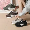 Zapatos nuevos estilo coreano para papá para mujer, zapatillas deportivas para correr de estudiante otoño 2026, zapatos casuales con suelas gruesas y aumento de altura F8878