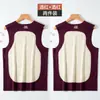 Comércio Exterior Veludo Alemão Colete Quente Masculino Forrado com Fleece Espessado Outono e Inverno Sem Costura Confortável Camada Base Roupas de Outono Colete