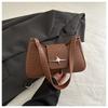 Comercio Exterior Bolso de Mujer con Textura Tejida Estilo Francés Modelo Nuevo 2025 Moda Casual Chic Simple Bolso de Hombro para Mujer
