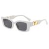 Nuevas Gafas de Sol Cuadradas Rosas Transfronterizas para Hombres y Mujeres, Tendencias de Moda Europeas y Americanas, Moldeadoras de Rostro, Gafas de Sol Anti-UV