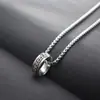 Corrente de Titânio da Moda Hip-Hop Unissex Longa Choker Cool Acessório de Moda Pingente de Moda Simples Corrente para Suéter Estilo Ins