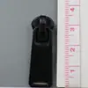 No. 5 Tiradores de Cremallera, Tirador de Nailon Negro por Electroforesis, Tirador de Cremallera Metálico para Bolsos y Ropa, Tirador de Cremallera de Aleación de Zinc