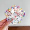 Goma para el pelo tipo scrunchie oversized de estilo coreano con múltiples capas, liga para el pelo de estilo perezoso, cuerda para coleta, accesorio para el pelo de alta gama
