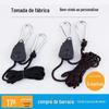 Lona de Acampamento ao Ar Livre Corda de Vento Corda de Tenda Ajustador de Polia Corda à Prova de Vento Fivela Corda para Pendurar Lâmpada Corda de Elevação Ajustável