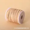 Cuerda de Piel de Terciopelo Coreano Spot 45m / Rollo Cordón DIY Cuerda Trenzada de Terciopelo de Gamuza Decoración de Caja de Regalo Cuerda de Piel de Vaca