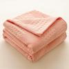 Colcha de Toalla de Algodón Verano Oficina Manta para Siesta Cubre Manta Algodón Puro Manta Acondicionador de Aire Manta para Sofá Uso en Cama